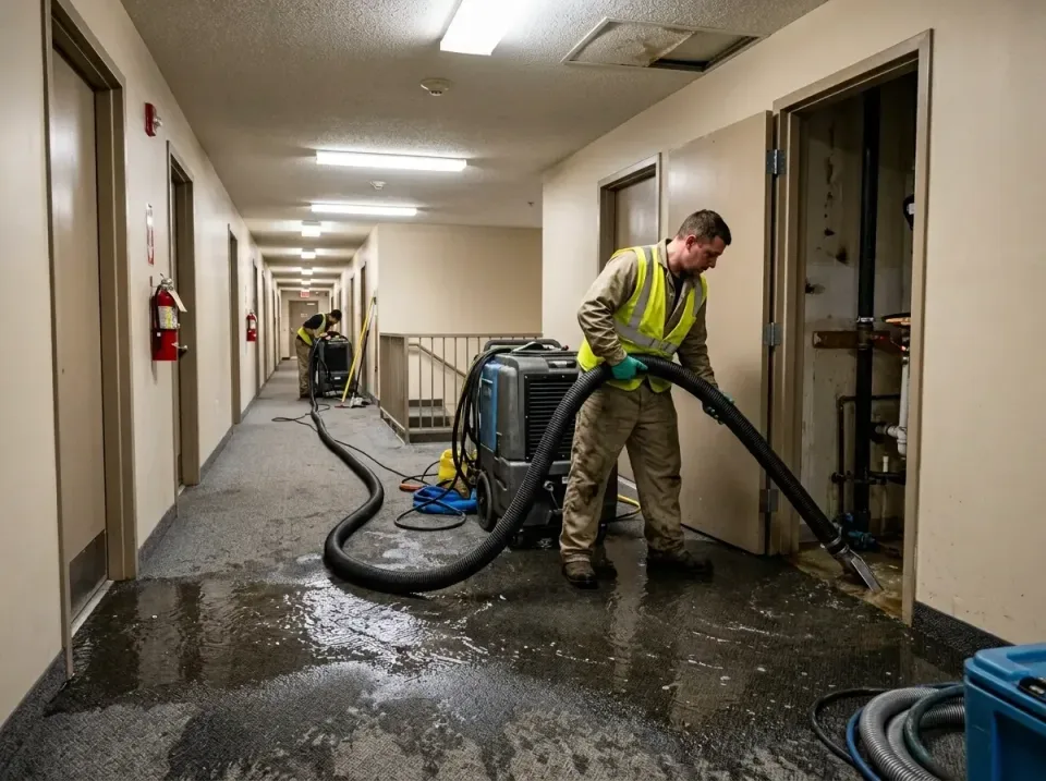 multi-unit-apartment-hallway-f-005 — frequently asked questions, Emergency Burst Pipe Water Extraction & Removal in Raytown,…